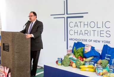 Catholic Charities Opens Melrose Food Center