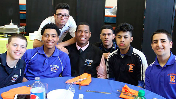 St. Raymond H.S. Hosts Block R Awards