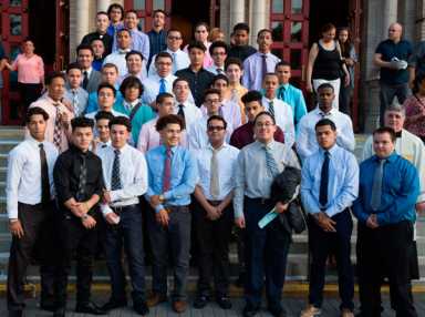 St. Raymond High School’s Junior Moving Up Ceremony