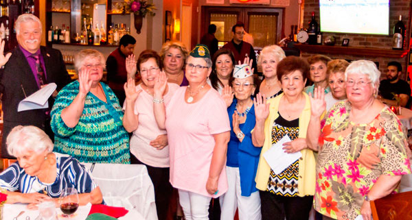 AMVETS Post 38 Ladies Auxiliary Installs New Officers
