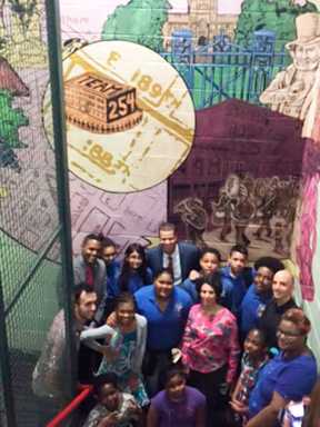 I.S. 254 Unveils New Mural