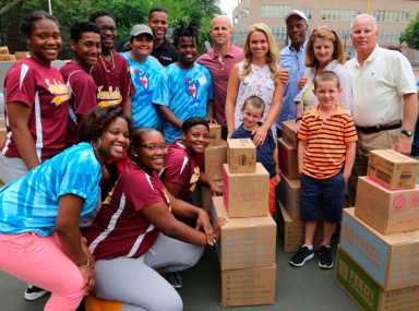 Harlem RBI, StarKist & Feed the Children Help S. Bronx Families