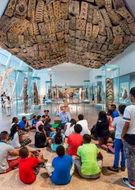 Students Study Ancient Construction At The MET