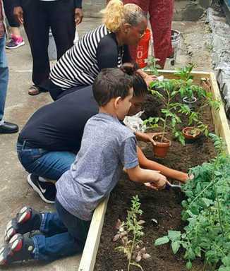 Rev. Alcides & Sarita Torres Community Garden Grand Opening