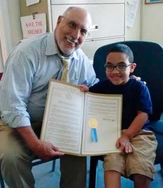 Benedetto raises Apraxia awareness