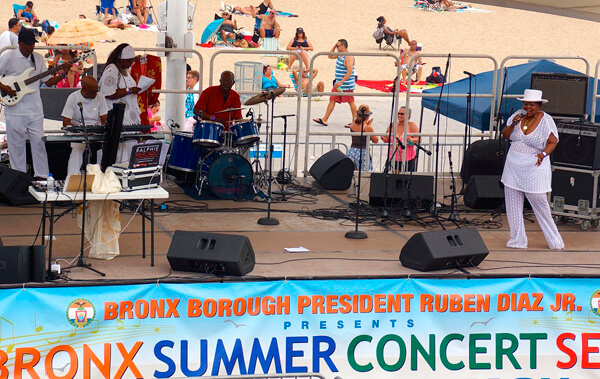 Diaz hosts Summer Concert Series at Orchard Beach|Diaz hosts Summer Concert Series at Orchard Beach
