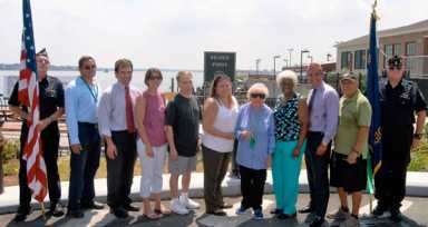 Belden Point pocket park dedicated on City Island