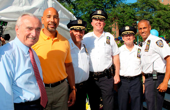 Diaz Visits 43rd PCT.’s National Night Out