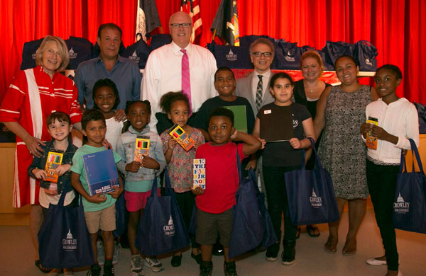 Local Electeds Distribute Back-To-School Supplies