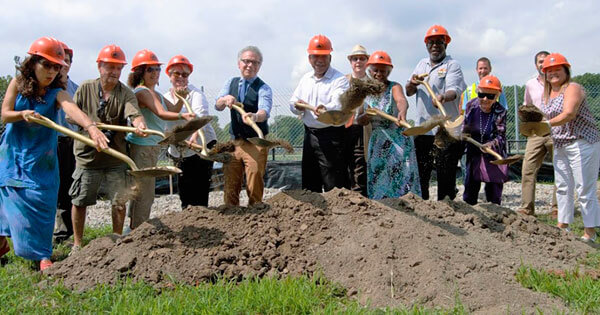 Officials Break Ground on New Fitness Project