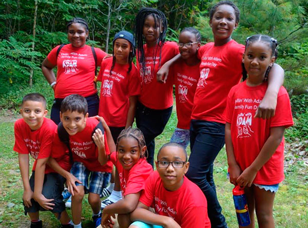 Monte Patients Visit Camp Spinnaker