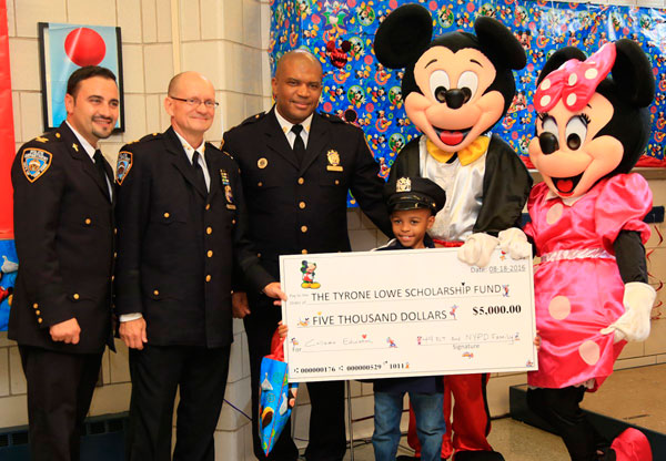 49th Precinct honors child who lost both parents