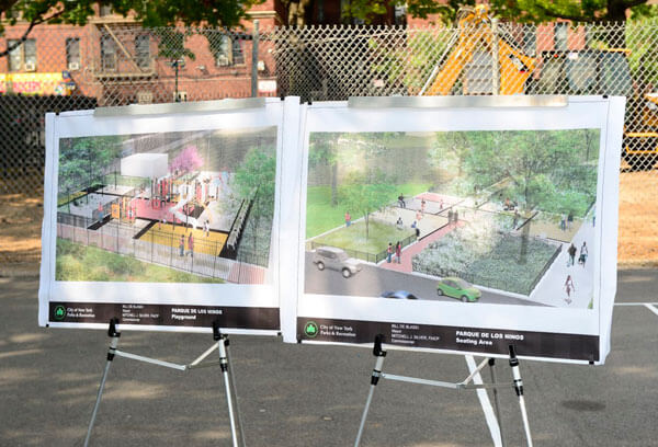 ‘Groundbreaking’ fix up for Parque de los Ninos