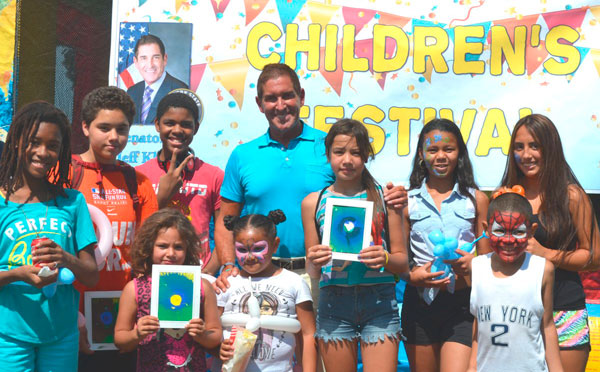 Klein Hosts Children’s Festival At Soundview Park