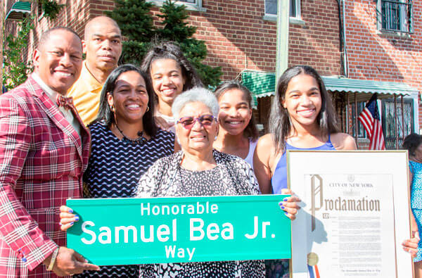 Elected officials rename street ‘Samuel Bea Way’