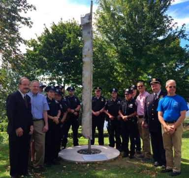 WTC Artifact Becomes Permanent Riverdale Memorial