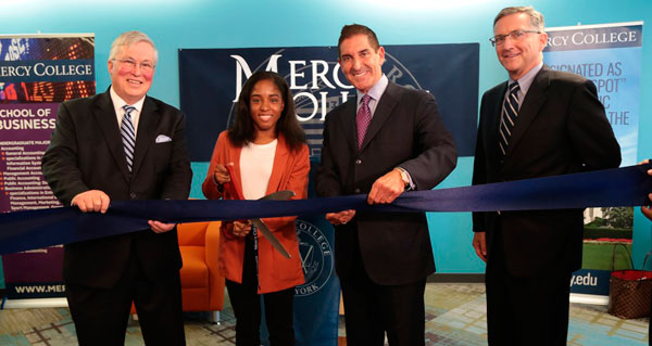 Mercy College Opens New Student Lounge & Computer Lab