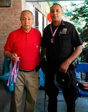 James Monroe Senior Center Honors PSA 8 Officer