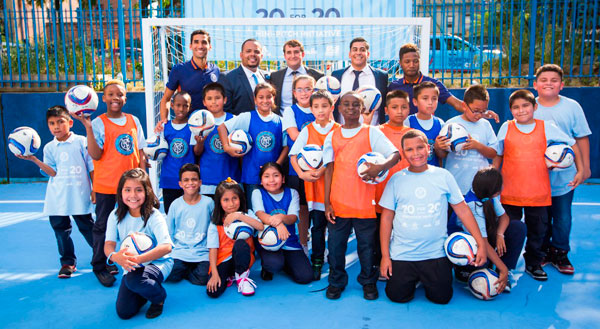 P.S. 49 Opens New Soccer Mini-Pitch