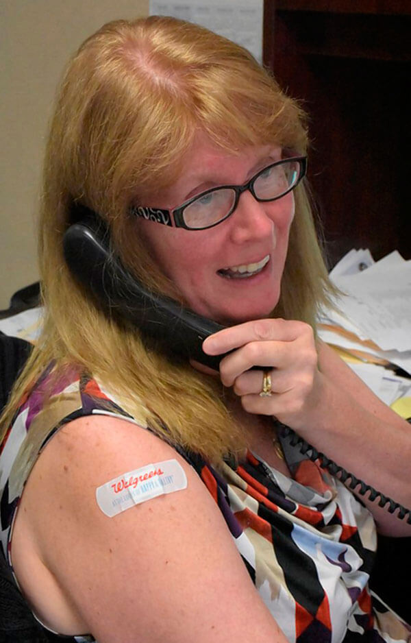 Walgreen’s Gives Free Flu Shots At CB 10 Office