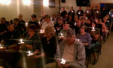 AL Vigil held to Remember Prisoners of War and MIAs