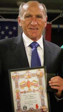 Tyrone AOH Honor Retired Bronx Firefighter|Tyrone AOH Honor Retired Bronx Firefighter