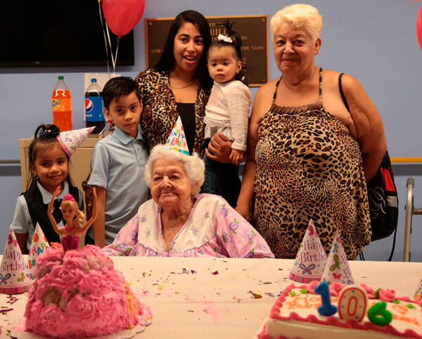 Triboro Center Resident Turns 106