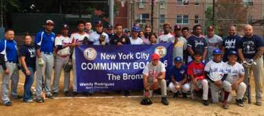CB 6, 48th PCT. Host Community Softball Game