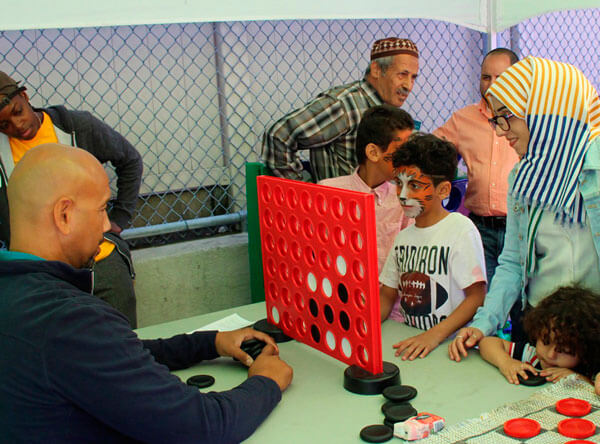 Diaz Celebrates Muslim School Holiday