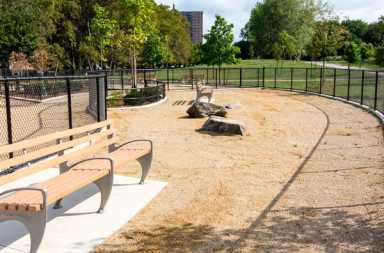 BP Diaz christens new Soundview Park dog run|BP Diaz christens new Soundview Park dog run