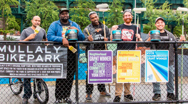 Volunteers Clean Up Mullaly Bike Park