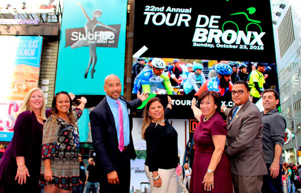 Diaz, Clear Channel Outdoor Bring Tour De Bronx To Times Square