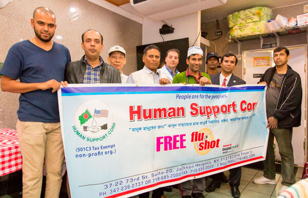 Human Support Corp. Hosts Free Flu Shot Program