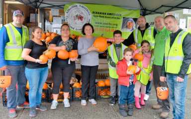 Albanian American Open Hand Foundation’s ‘Great Pumpkin Giveaway’