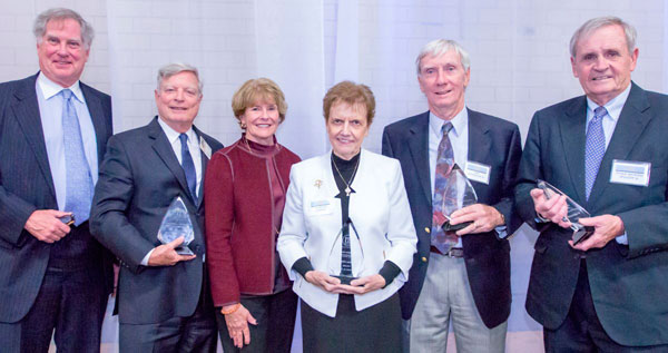 Msgr. Scanlan Serves Hall of Fame Dinner Awards