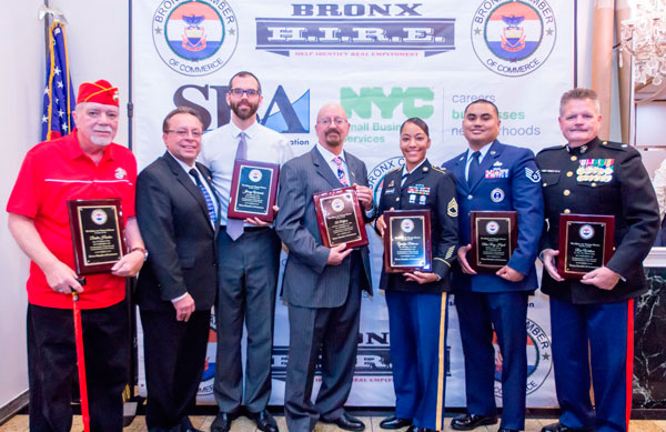 Bronx Chamber Serves Veteran Heroes Luncheon