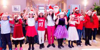 St. Barnabas Hospital Hosts Christmas Tree Lighting