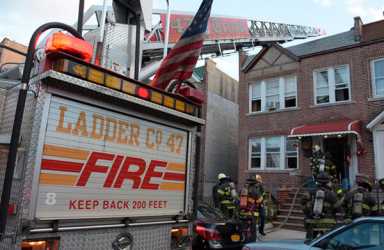 FDNY Battle Ellis Ave. Basement Fire