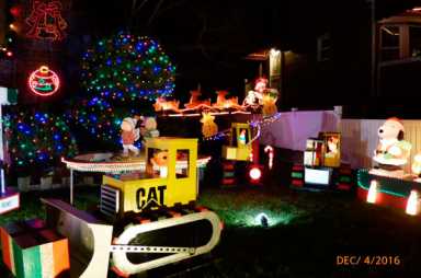 Locust Point Resident Creates Winter Wonderland