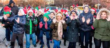 Senator Jeff Klein and Assemblyman Mark Gjonaj hold Peace Memorial Plaza tree lighting event|Senator Jeff Klein and Assemblyman Mark Gjonaj hold Peace Memorial Plaza tree lighting event