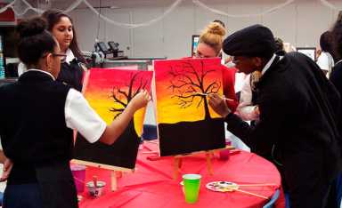 Spellman HS Hosts ‘Create 100’ Art Showcase