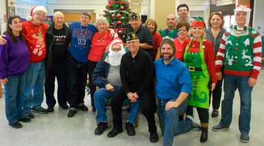 Post 253 Celebrates Holiday Luncheon At VA Hospital|Post 253 Celebrates Holiday Luncheon At VA Hospital