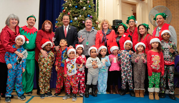 Rotary Club of the Bronx and St. Joseph School host holiday party