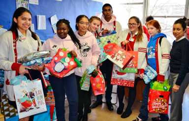Cardinal Spellman Give a Gift program a success
