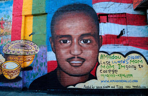 Artist restores mural memoralizing Diallo’s legacy|Artist restores mural memoralizing Diallo’s legacy