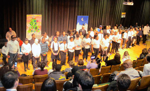 Students from NYISE host holiday concert
