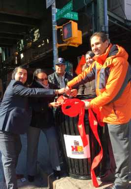 Kingsbridge Rd. Gets New Receptacles