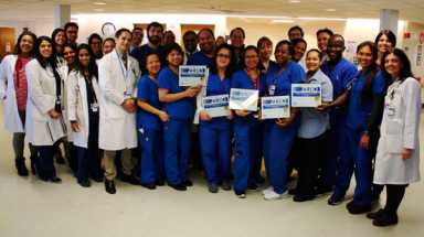 St. Barnabas Hospital’s ICU Honored