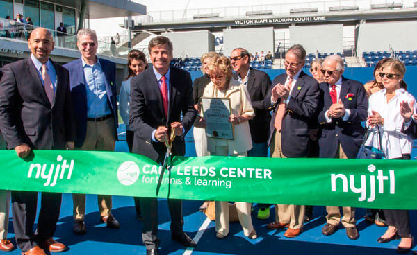 Cary Leeds Center Tennis Stadium opens