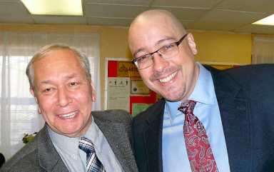 Senator Rivera Visits Schomburgh Elders